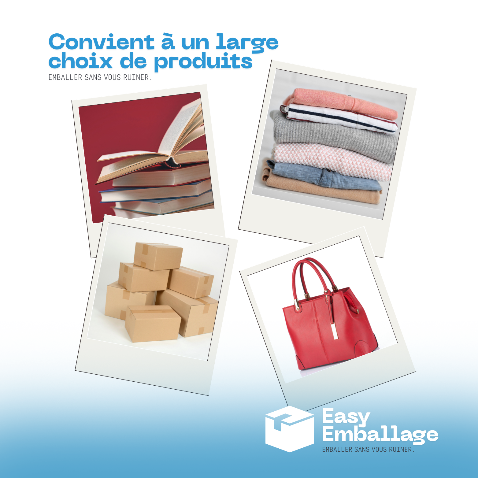 Mix Pochettes expédition - 100 pièces - 30 M / 40 L / 30 XL - Vignette 6