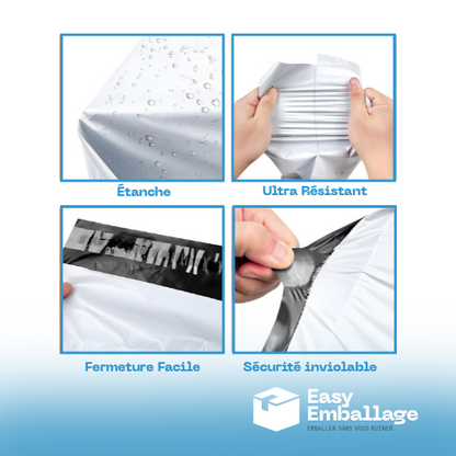 Mix Pochettes expéditions - 300 pièces - 100 M / 100 L / 100 XL